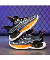 Zapatillas deportivas azules luminosas de malla con botones giratorios para niños - details 19