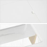 Mesa y Sillas Infantiles Juego de Mesa y Sillas de Fibra Blanco/Beige Almacenamiento - details 6