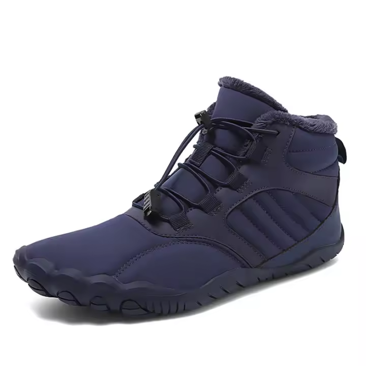 Botas de nieve impermeables, zapatillas altas de lana - 1