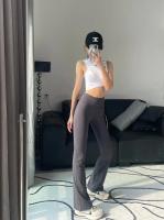 Pantalones de Yoga para Mujer Corte de Botas, Cintura Alta, Ajuste Perfecto para Primavera y Verano, Chándal Femenino, Pantalones de Gimnasio Elegantes - details 11