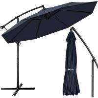 Paraguas de aluminio con manivela 300/350 cm de diámetro Protección UV Impermeable para mercado - details 33