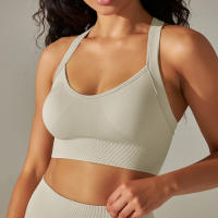 Hamidou-Top Sexy para mujer, sujetadores deportivos para Yoga, Fitness, belleza, espalda elástica, transpirable, ropa interior femenina, Tops - details 1