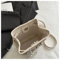 Bolso de cesta de diseñador a la moda, bolso cruzado informal de lujo, bolso de hombro de piel sintética para ir al trabajo, bolso de mujer - details 4