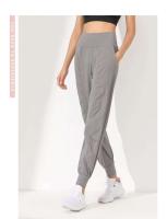 Pantalones de Yoga para Mujer de Secado Rápido Suelto, Cansado, Plisado, Bolsillos, Para Correr, Capris, Pantalones Deportivos - details 19
