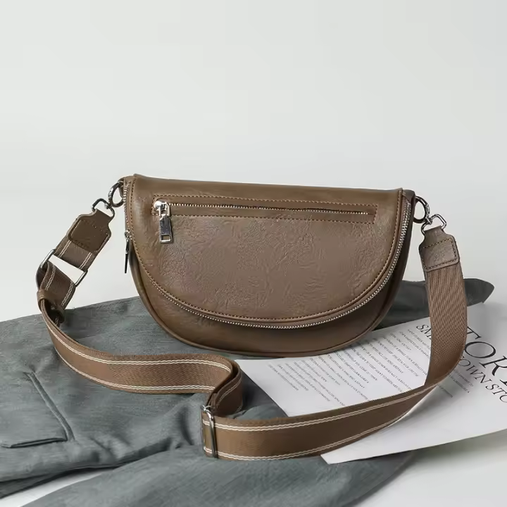 Bolsos de mensajero de gran capacidad de moda 2025, cintura para mujeres, bolsos de hombro multifuncionales. - 1