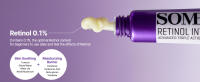 SOME BY MI Intense Advanced Triple Action 1.01Oz, 30ml Retinol Under Eye Cream Antienvejecimiento para líneas finas Ilumina las ojeras - details 3