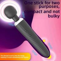 Estimulador del clítoris femenino G-spot Palo de masaje AV coquetear vibrador juguete sexual para mujeres varilla mágica masajero productor adulto - details 11
