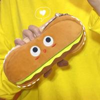Estuche de lápices de peluche creativo y divertido para niños bolsa de material escolar regalos para estudiantes - details 14