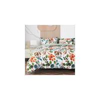 Juego Funda Nórdica Cama 135/150 con Patrón de Hojas Tropicales, Funda Edredón 220x240 cm Microfibra Suave Transpirable y 2 x Fundas de Almohada de 65x65 cm, Fundas Nórdicas Beige - details 11