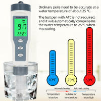 Probador de agua Digital con retroiluminación, medidor de PH/TDS/TEMP de alta precisión, 3 en 1, calidad del agua para piscina de agua potable, 30% de descuento - details 4
