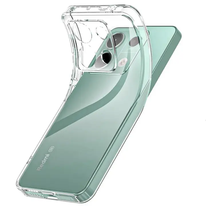 Funda blanda de silicona ultrafina para Xiaomi 14T 14 13 13T 12 12X 12T 12S Pro Lite, carcasa trasera transparente - 1