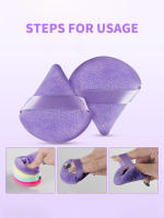 12 piezas de esponja de maquillaje triangular de terciopelo suave para Libre Foundation Melter Whitening Poo - details 6