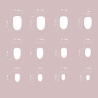 Puntas de uñas de ojo de gato rosa, uñas de borde suave e inocuo, prensadas para actuaciones en escenario - details 6