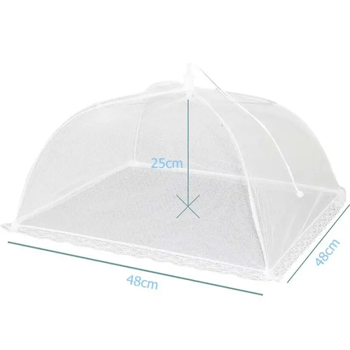 LMETJMA cubierta alta, tienda de campaña, paraguas, malla para alimentos al aire libre reutilizable y plegable JT197 - 1
