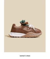 Zapatillas de Entrenamiento Retro para Mujer 2025 Primavera Estilo Alemano Versátil con Aumento de Altura Interior de Cordones de Cuero Suave - details 5