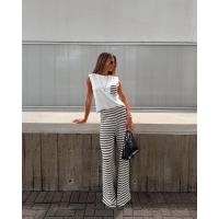 Top sin mangas de punto a rayas con fragancia pequeña de estilo francés para mujer, novedad de verano, elegante, ligero, de alta gama, de lujo - details 4