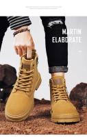 Botas de Motocicleta Comodas y Resistentes al Desgaste Zapatillas Deportivas Casuales para Hombres - details 14