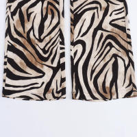 Conjunto de Camisa y Pantalones para Mujer OUWU Estampado de Temperamento Animal Versátil y Informal Moda de Otoño Novedad - details 17