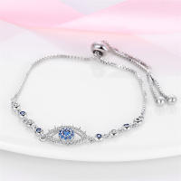 Pulsera de plata de ley 925 con dije de ojo mágico del mar profundo, compatible con cuentas, colgantes, joyería fina para mujeres y niñas - details 3
