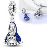 Cuentas de Cielo Estrellado en Plata de Ley 925 Encanto Original para Hacer Joyería - details 1