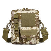 Bolso de Hombro Cruzado Táctico de Camuflaje Versión Vertical para Hombres y Mujeres - details 6