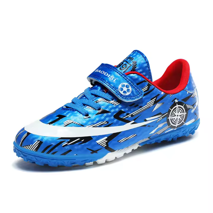 Tacos de fútbol para niños y niñas, zapatos de fútbol FG/AG - 1