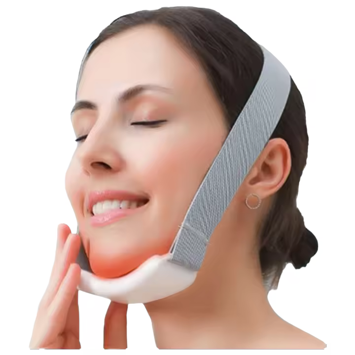 Dispositivo de masa Estimulador muscular pulso línea de mandíbula ejercicio V cara reafirmante y levantamiento Papad removedor adelgazamiento Facial - 1