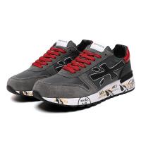Zapatos Masculinos Con Suelas Gruesas Transpirables Y Zapatillas Deportivas De Ocio Retro Anti - Terciopelo - details 13