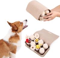 Juguetes de Peluche ATUBAN para Perros Manta de Snuffle Duradera y Interactiva con Muñecas de Huevo y Rompecabezas Sonido Para Alimentación Lenta Adecuado para Todas las Raças y Géneros Ideal para Interior - details 2