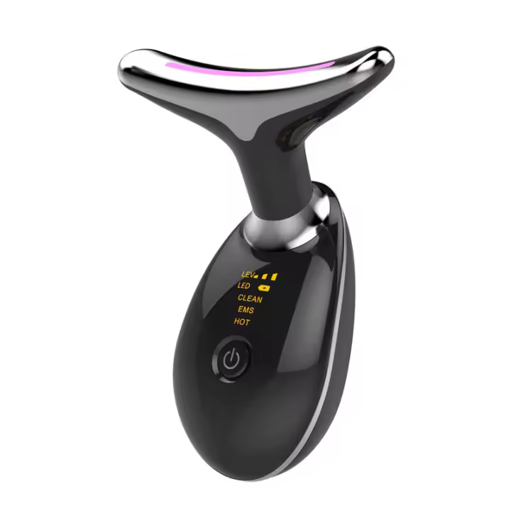 Máscara Eléctrica LED de Microcorriente Herramienta de Cuidado de la Piel para Levantar y Redcir la Cuello Belleza para Mujeres - 1