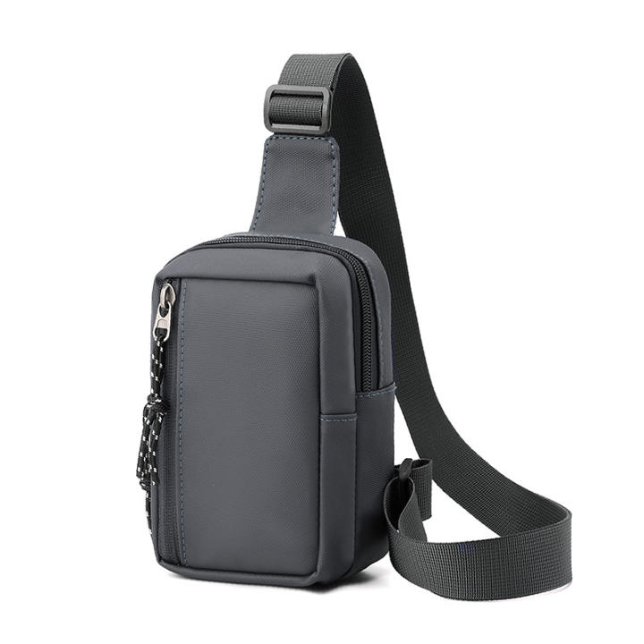 Bolso de pecho pequeño para hombre, bandolera masculina antirrobo, bolsa de viaje, mini bolsos cruzados para teléfono móvil
