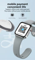 Reloj inteligente con pantalla completamente táctil de 2,02 pulgadas, oxígeno, presión arterial, prueba de frecuencia cardíaca, recordatorio de llamadas entrantes, IP67 - details 7
