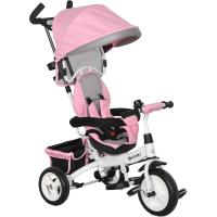 Triciclo para Bebés 6 en 1 Evolutivo con Toldo Plegable, Mango de Empuje, Cinturón de Seguridad, Cesto de Carga 25kg Deportes y Aire Libre - details 0