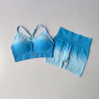 Conjunto de ejercicio de espalda degenerativa para mujer, sujetador deportivo para correr, ropa ajustada, Tre de 2 UDS, pantalones, contraste, yoga, Fierss, - details 4