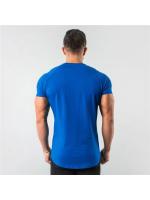 Moda Masculina Slim Fit Camiseta de Manga Corta para Fitness Diseño Muscular para Corredores - details 17