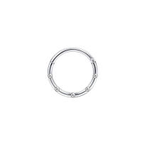 1-5 uds 16G moda 316L acero inoxidable CZ bisagras septum Clicker anillos de aro para la nariz Daith Helix Tragus cartílago Piercing joyería - details 9