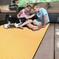 Manta de picnic impermeable, esterilla de playa a prueba de arena, manta de camping portátil para uso en interiores y exteriores - details 4