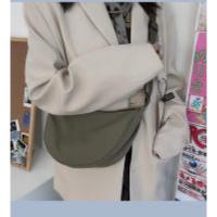 Bolso de pecho de Color sólido para mujer, bandolera de viaje de gran capacidad, cinturón de media luna, riñoneras de calle diarias, 2023 - details 17