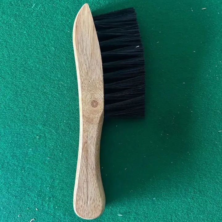 Cepillo de mesa de billar duradero, madera maciza limpia, tenis de mesa plano, multifunción, accesorios universales, sala de billar - 1