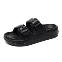 Pantuflas De Plataforma Gruesa Para Mujer Verano Playa Cómodas Antideslizantes Suela Suave Baño Hogar Zapatillas De Verano - details 21