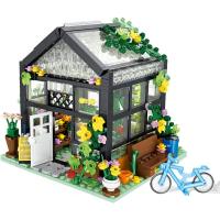 Conjunto de construcción de casa de flores para niñas y amantes de los bloques de construcción, crea un ambiente elegante y cálido, bonito regalo - details 0