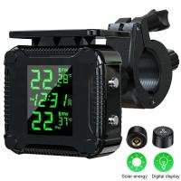 Sensores TPMS de carga Solar para motocicleta, sistema de alarma de temperatura de neumáticos para monitoreo de presión de neumáticos de motocicleta - details 15