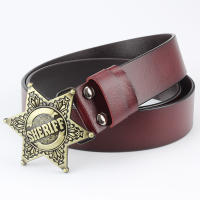 Cinturón de piel de vaca auténtica para hombre, sin hebilla, hebilla lisa, 5 colores, accesorios para el cuerpo - details 11
