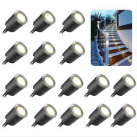Luces LED empotradas de bajo voltaje, lámpara de suelo para exteriores, luz de paisaje para jardín, camino, escalera, Patio, IP67 a prueba de agua, DC12V - details 0