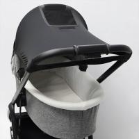 Cubierta parasol extendida para cochecito de bebé, protector solar transpirable, dosel para cochecito de bebé, visera ligera Anti-UV para cochecito - details 9