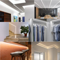 Tira de luces LED COB CCT, cinta Flexible de alta densidad, regulable, FOB, 608 K a 2700K, iluminación cambiable, DC12V, 24V, 6500 Led/m - details 9