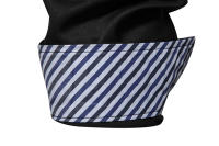 Camisa de Hombre con Bloques de Color a Rayas para Primavera Camisa de Manga Larga para Negocios Casual Blusa Social para Fiesta en Oficina Material Exterior de Poliéster - details 12