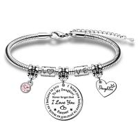 Pulsera de acero inoxidable, pulsera con letras de etiquetas, pulsera de accesorios, venta caliente en Italia - details 5