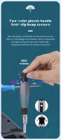 Llave de Destornillador de Precisión 126 en 1 Kit de Herramientas Portátiles Magneticas Pequeñas para Reparación de Móviles Xiaomi PC Relojes Tipo de Empleo para Herramientas: Bricolaje en Casa - details 5