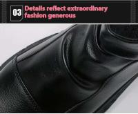 Botas Martin de moda para hombre de Cross disciplinaria, parte superior de cuero de súper fibra deportiva informal, nueva suela de goma antideslizante de talla grande - details 7